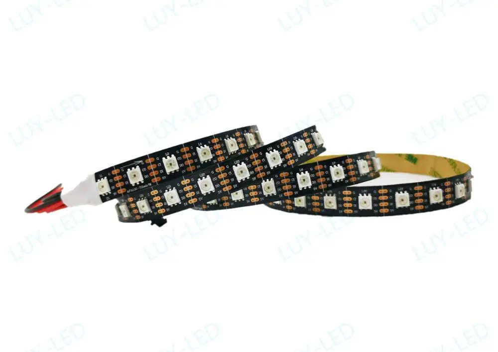 

APA102 SK9822 Smart LED Pixel Strip 72/96LEDs/Pixels/m IP30/IP65/IP67 DATA and CLOCK Seperately DC5V