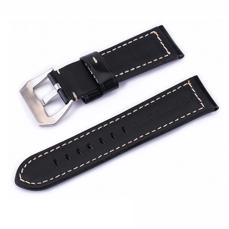 UTHAI Z17 Watchbands 20mm 22mm 24mm 26mm High-end Retro Calf Leather Watch Band Bracelet