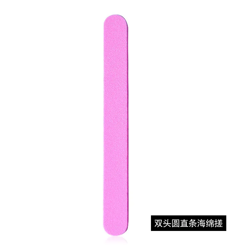 Nail Tools Rhombus Sponge Needle Files Double Side Manicure Rub High Elastic Polish Nail Stripe Nail Polishing Stripe