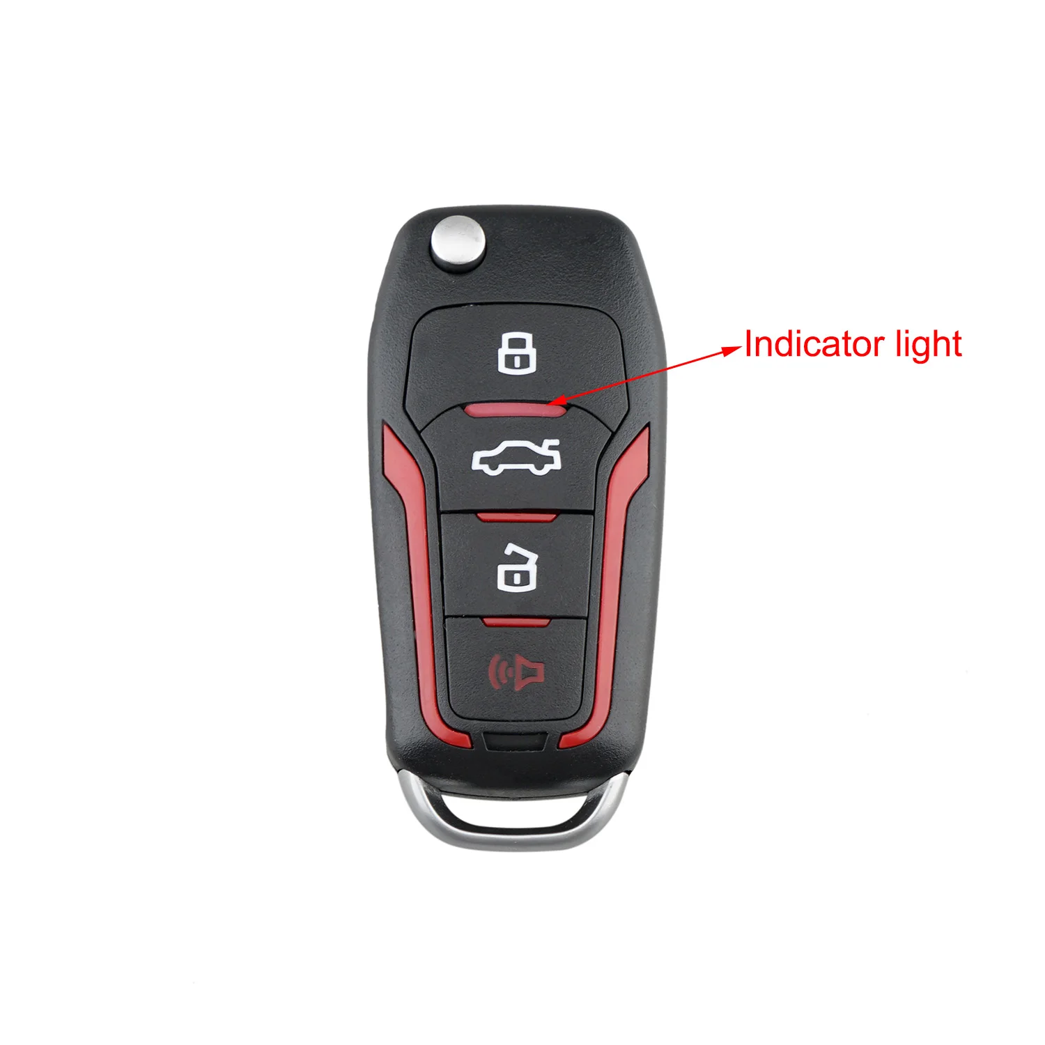 QWMEND CWTWB1U331 Remote Car Key For Ford Explorer Focus Edge Escape Ranger Mustang Flex For Mercury For Lincoln 4D63 Chip