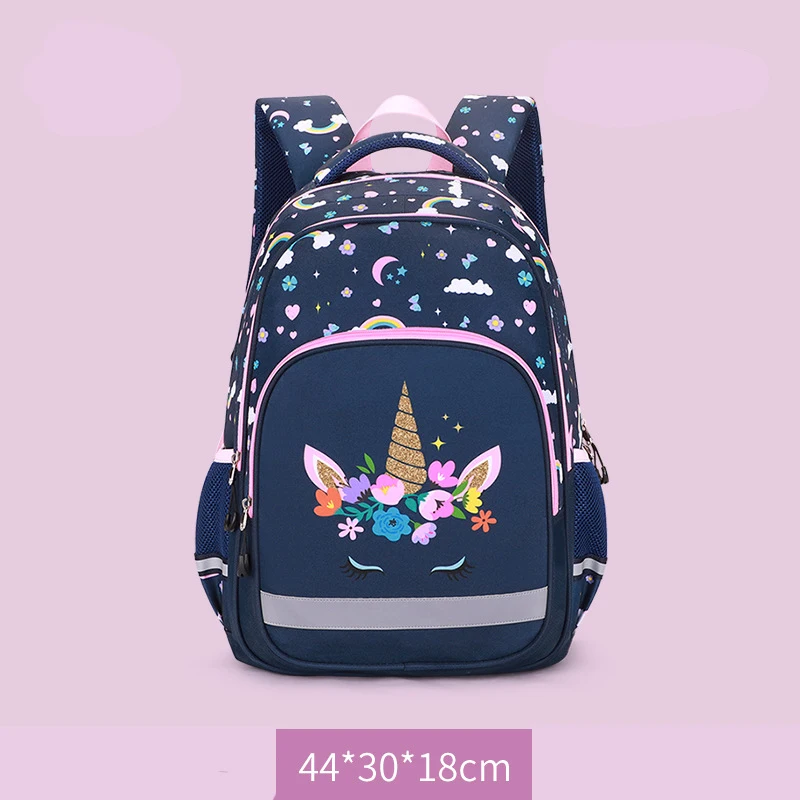 Unicorn Dinosaur Shark School Bags for Boys Primary Backpacks Girls School Anime Backpack for Kids Bookbags Infantile Bags