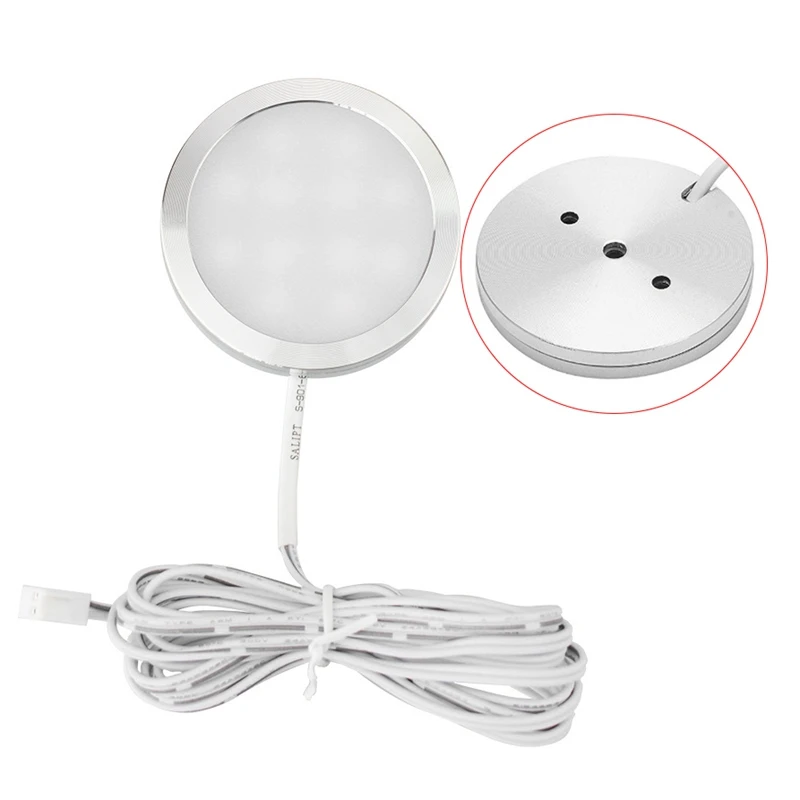 DHBH-6Pcs DC12V 2.5W LED Down Light Cabin Ceiling Lamp Caravan Camper Car RV Cool White Light 6000K