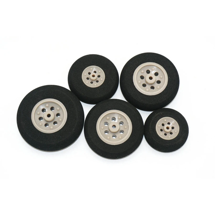 2 Pcs Super Light Tail Wheels For RC Airplane Replacement Toys Plane Accessory D25-53mm