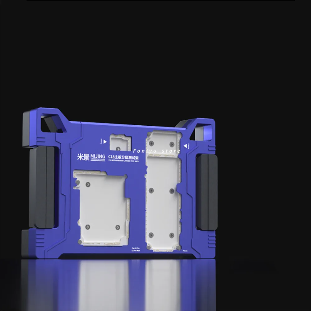 MiJing-probador de placa base de capa media, accesorio de mantenimiento para iPhone X Xs/Xs Max/11/11 Pro Max, prueba de función de placa lógica