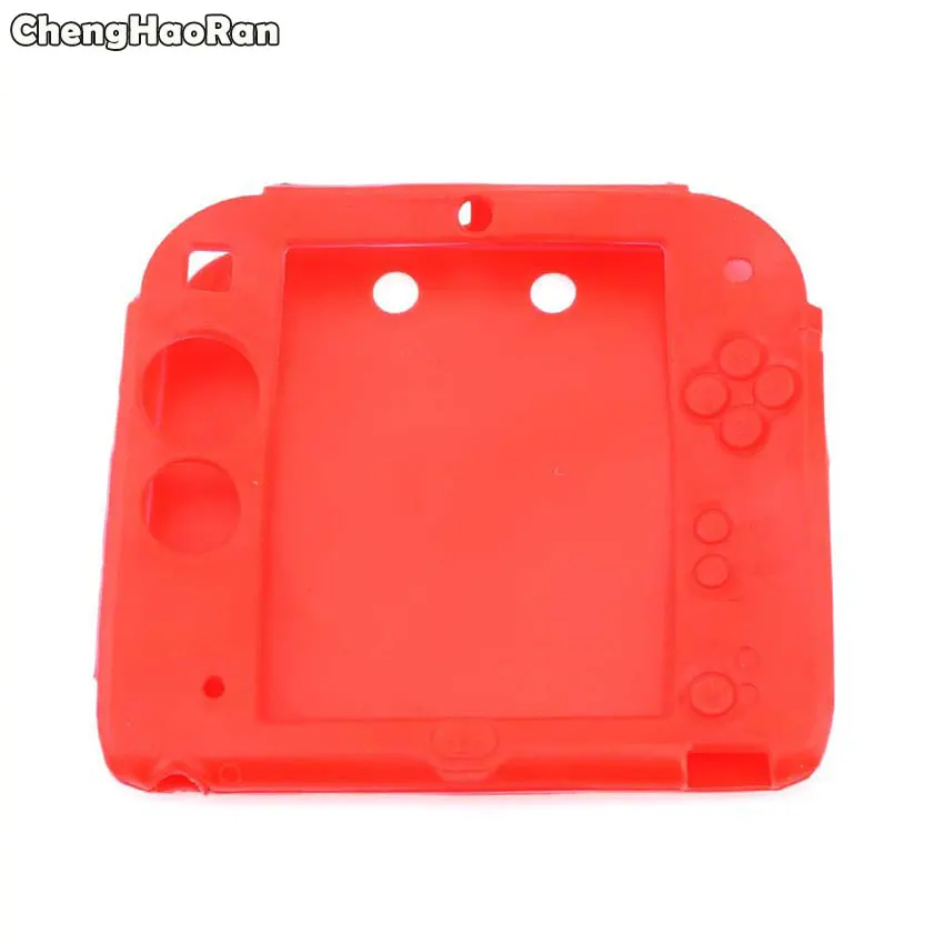 Chenghaoran Multicolor Molle Della Cassa Del Silicone per Nintendo 2DS Guardia di Protezione Molle Del Gel di Gomma Della Copertura Della Pelle per 2DS Console di Gioco