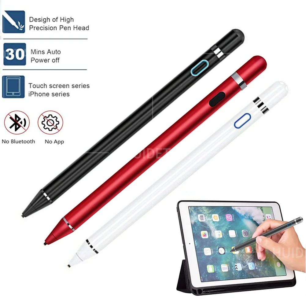 Tablet Touch Screen Android IOS Acitive Capacitive professional drawing pen pencil for Stylus iPad iPhone xiaomi Samsung