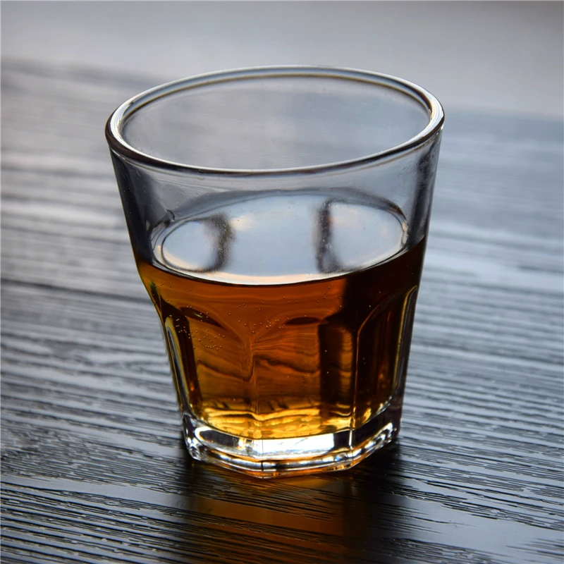 

12 Pieces 100ml Toughened Glass Cup Cocktail Glass Whiskey Vodka Shot Glass Drinking Ware Glass Cup Beer Steins Drink Bar Tools
