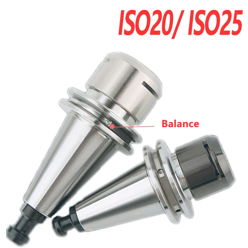 Stainless Steel High Accurany 0.002mm ISO20 ER16 ISO25 ER20MS SK10 ISO10 Collet Chuck Toolholders Engraving Machine CNC Tools