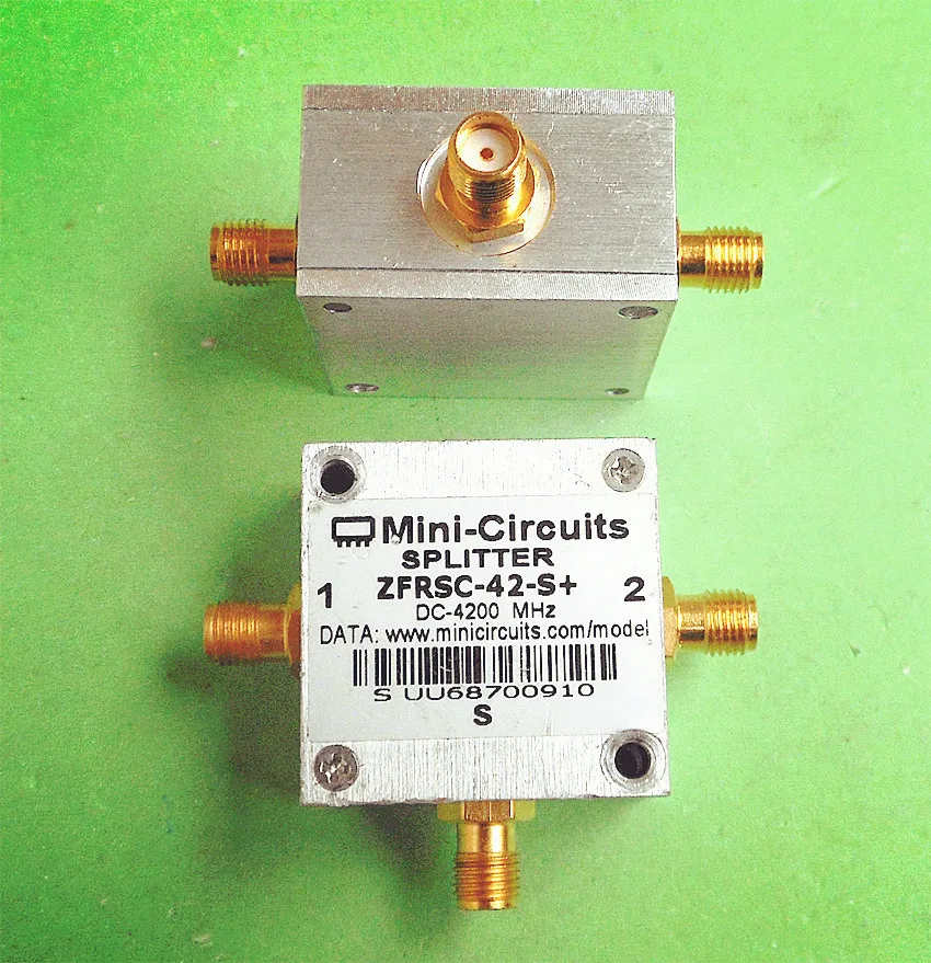 

Mini Circuits ZFRSC-42-S+ DC-4200MHz SMA RF Microwave Power Divider