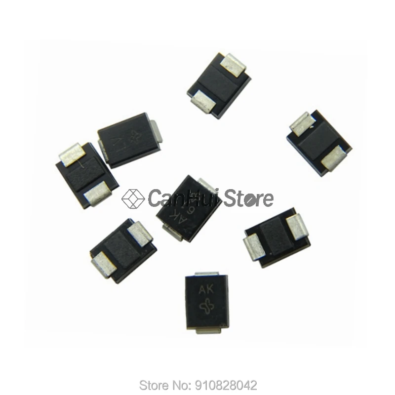 20pcs 600W SMB DO-214AA TVS Unidirectional DIODE SMBJ12A SMBJ13A SMBJ14A SMBJ15A SMBJ16A SMBJ17A SMBJ18A SMBJ20A SMBJ22A SMBJ24A