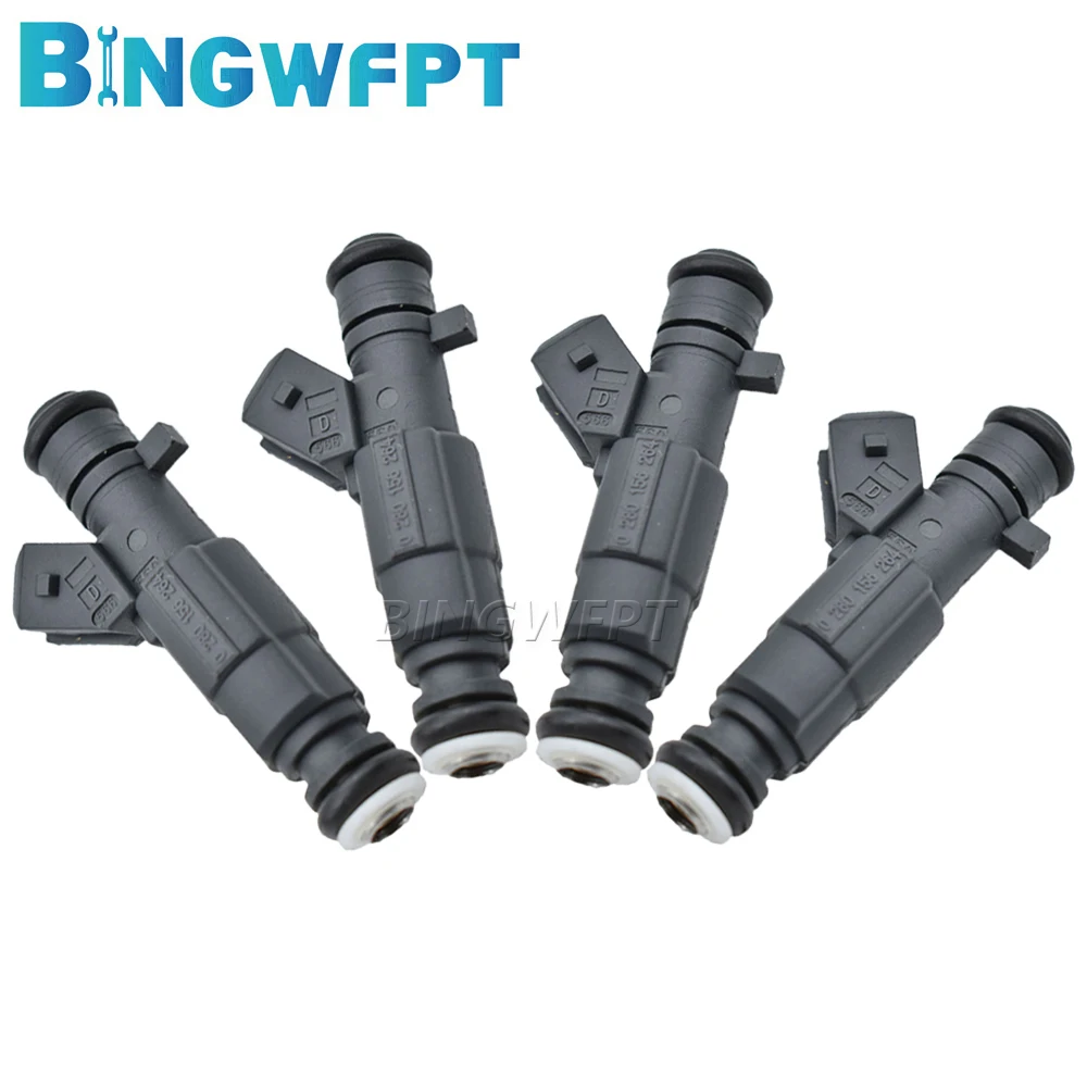 

4X 100% Working Fuel Injector 0280156264 0280 156 264 For Tiggo A5, T11 injectors CHERY QIYUN 3 2.0 TIGGO 1.8 TIGGO 2.0