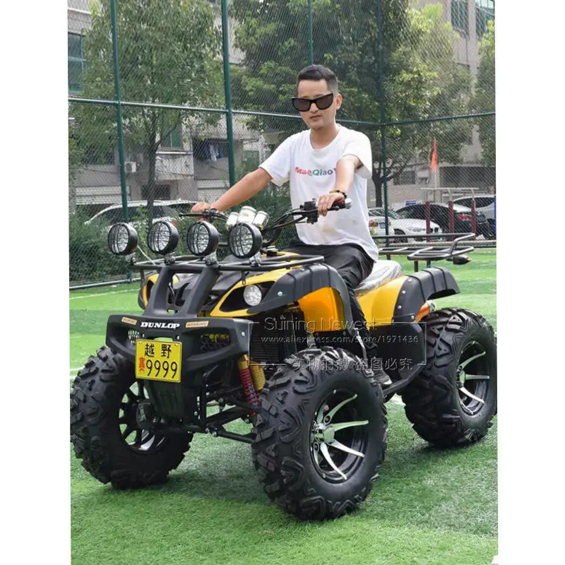 200CC Engine Gas Petrol Powered Vehicle Bicycle Off Road Racing Motorbike Sport ATV Adults Motorcycle Beach Farm quad bike