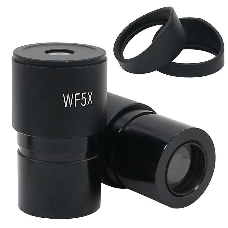 Imagem -05 - Microscópio Estéreo Ocular com Copos de Borracha Lente Óptica Montagem em Campo Amplo Wf5x Wf10x Wf15x Wf20x 30 mm 305 mm