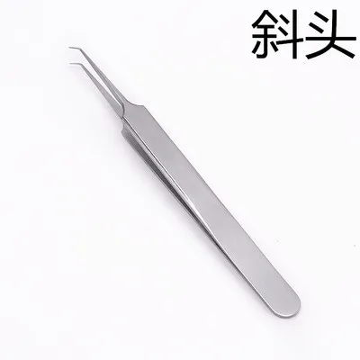 Pinzetta per punti neri per acne Pinzetta per rimozione comedoni brufolo in acciaio inossidabile Estrattore Pinzetta per la cura della pelle del viso Pulizia Strumento di bellezza Vendita