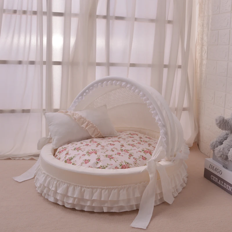 

Beautiful Dog Bed Shredded Cotton Dog Kennel Comfortable Dog Kennel Can Be Disassembled And Cleaned As A Whole