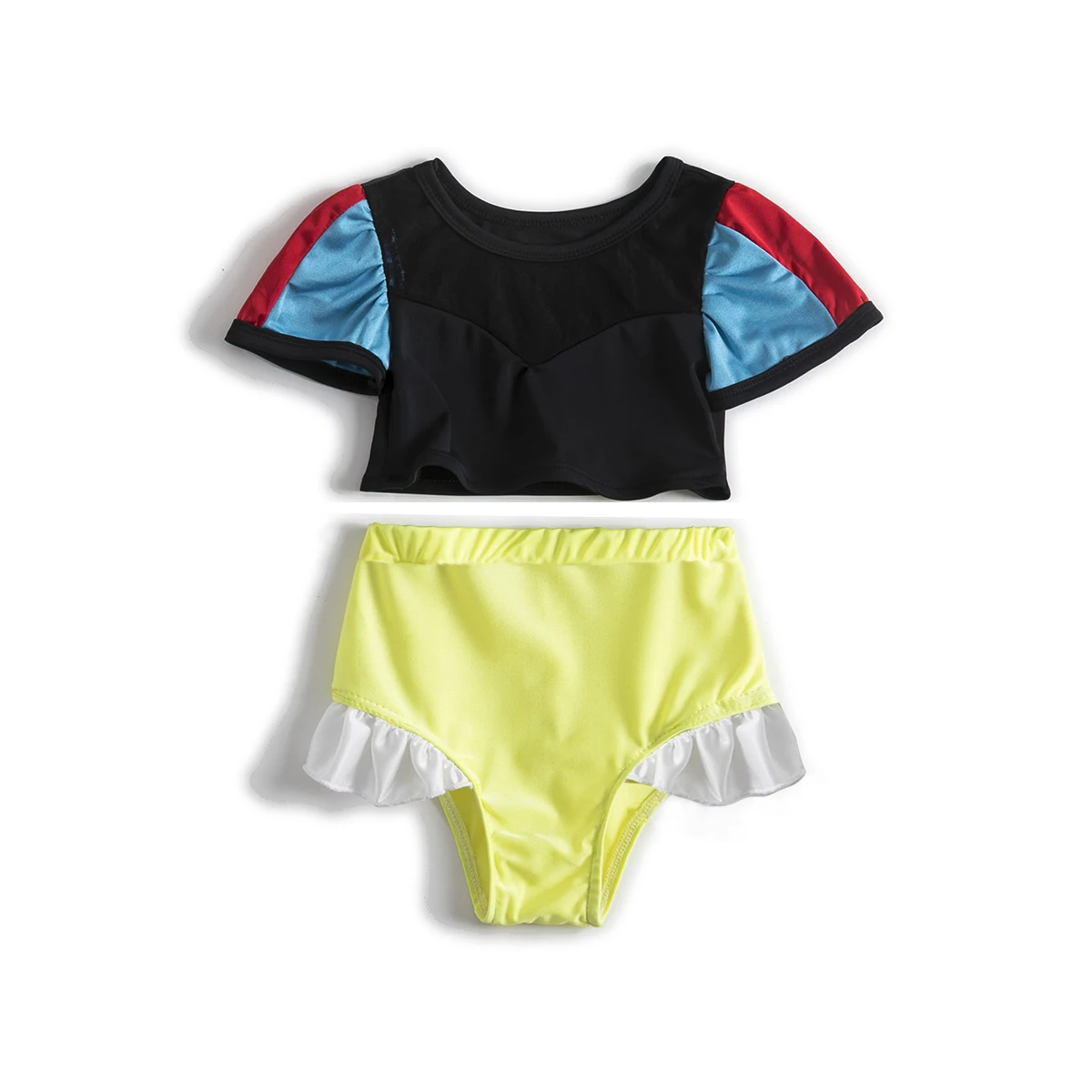 

Princess Swimsuit One Piece Swiming Suit Girl Swimwear Beachwear Children Bathing Suit Baby Triangle Princess Bikini baby sports