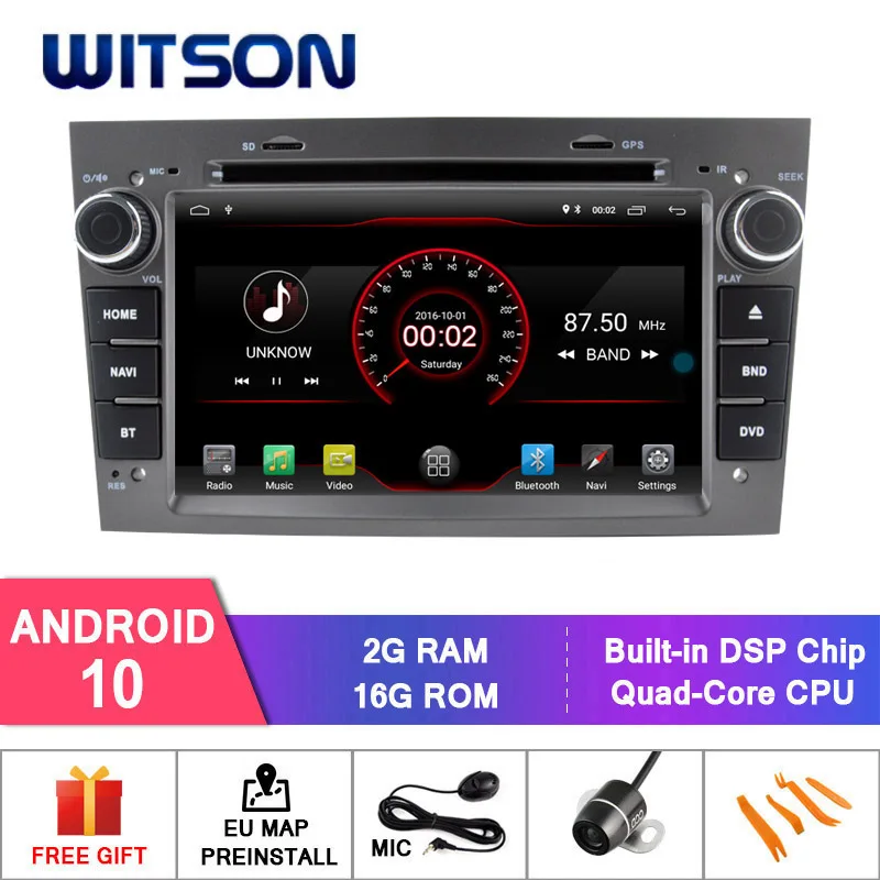 WITSON Android 10 CAR RADIO DVD NAVIGATION FOR OPEL ASTRA/SUV ANTARA/CORSA CAR DVD MIRROR LINK/ 16GB INAND /DVR/DAB/TPMS