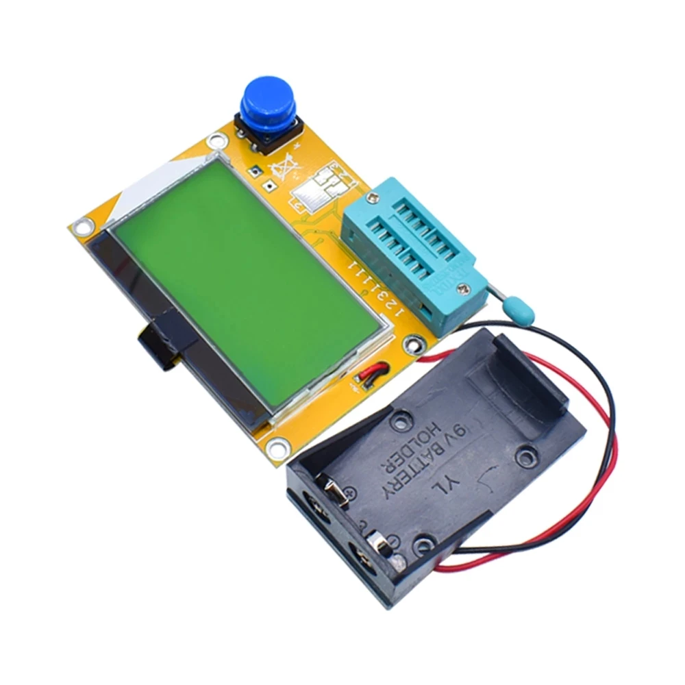 Medidor transistor/medidor transistor, de alta qualidade, novo modelo, capacitância, díodo tríodo, indutância scr, mos, pnp, npn