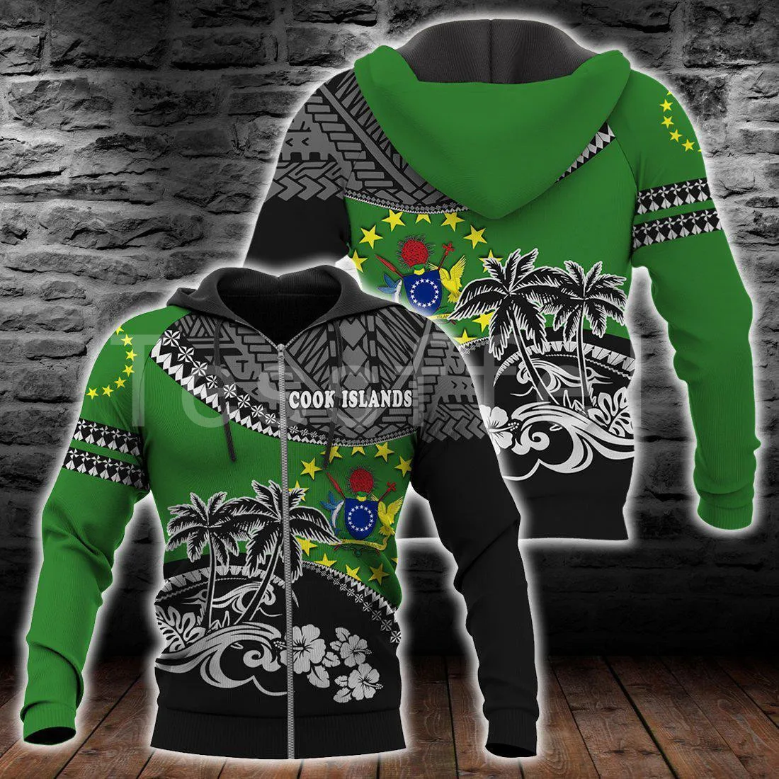 

Tessffel Cook Islands Polynesian Culture 3D Printed New Fashion Men Hooded Sweatshirt Zipper Hoodies Casual Unisex Pullover C17