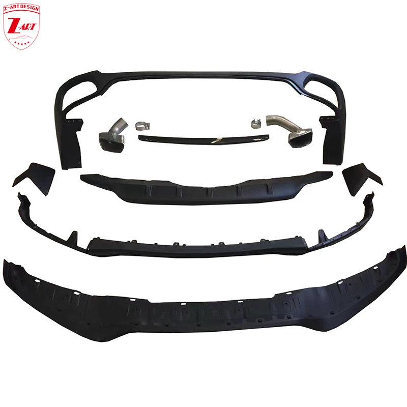 

Z-ART 2013-2018 Plastic Body Kit for F15 X5 Aerokit for X5 M tech Front Lip +Rear Diffuser for BMW X5 Aero Body Kit