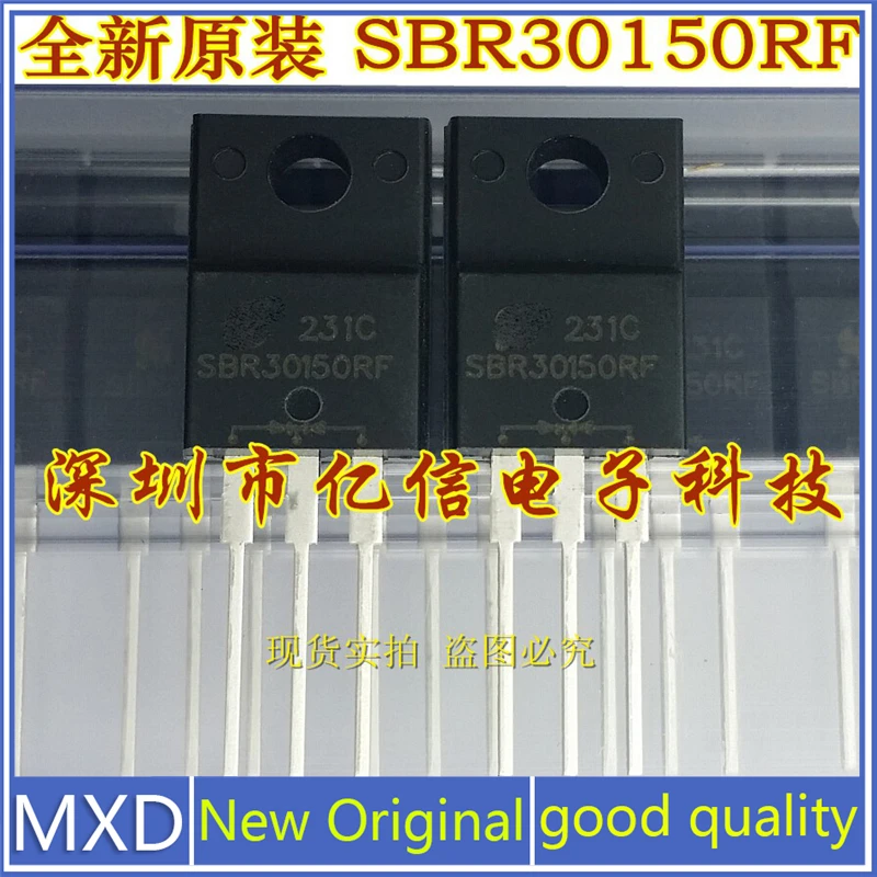 

5Pcs/Lot New Original SBR30150RF Schottky Tube 30A/150V Imported Genuine Good Quality