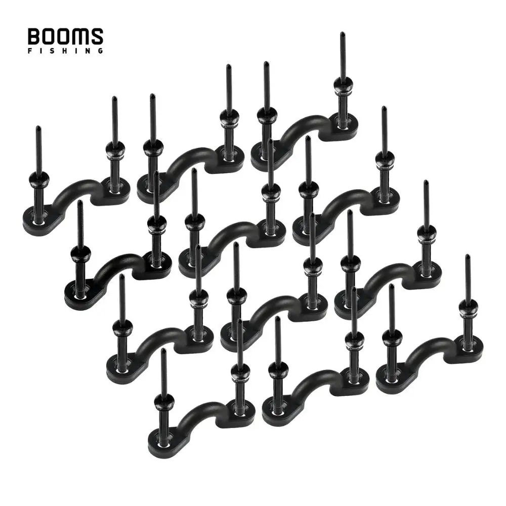 Booms Fishing MA1 12PCS Kayak Pad Eye Rivet Kit Attachment Points on Kayak, Caone, Boat