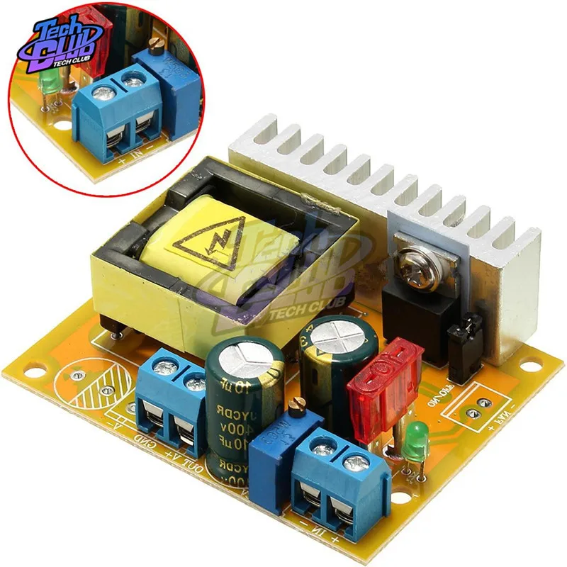 DC-DC V 8 ~ V 32 V to 45 ~ 390 V Adjustable high voltage boost converter zvs Step up Booster Module capacitor charge board