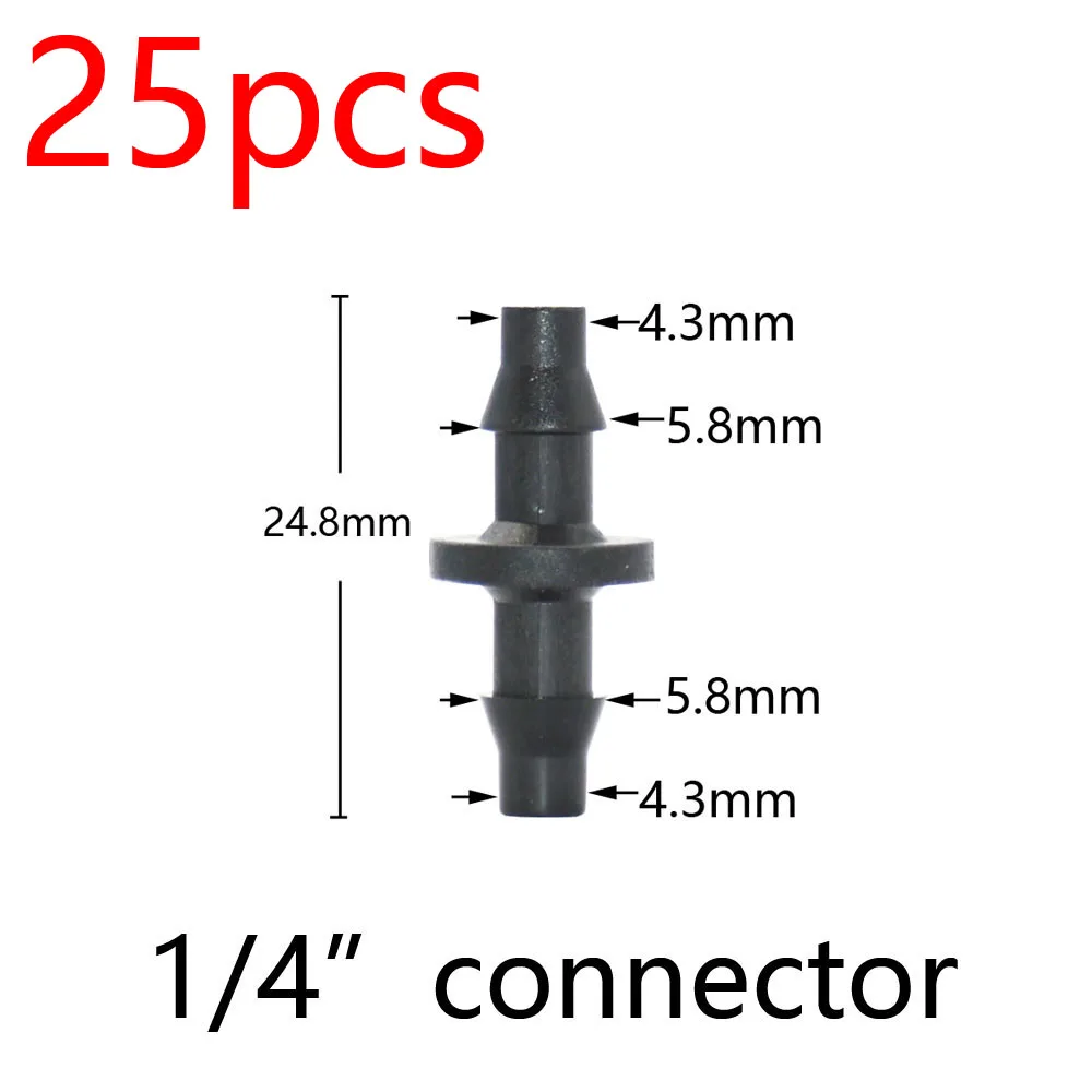 Złącza do węża ogrodowego trójnik kolczasty kolanko krzyż wtyk końcowy łącznik System nawadniania WDrip montaż do 3/5 4/7mm Hsse