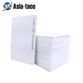 100/lot RFID 125KHz 13.56Mhz entry access EM cards ID card RFID card access control time attendance