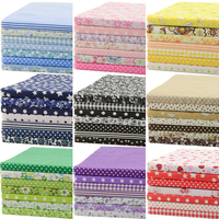 Teramila 7 or 8 Pcs/Set 30x30cm/25x25cm Sewing Cloth Telas Patchwork Quilt Fabrics Handmade Cotton Tissues Fabric for Needlework