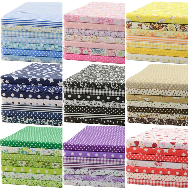 Teramila 7 or 8 Pcs/Set 30x30cm/25x25cm Sewing Cloth Telas Patchwork Quilt Fabrics Handmade Cotton Tissues Fabric for Needlework Teramila 7 or 8 Pcs/Set 30x30cm/25x25cm Sewing Cloth Telas Patchwork Quilt Fabrics Handmade Cotton Tissues Fabric for Needlework