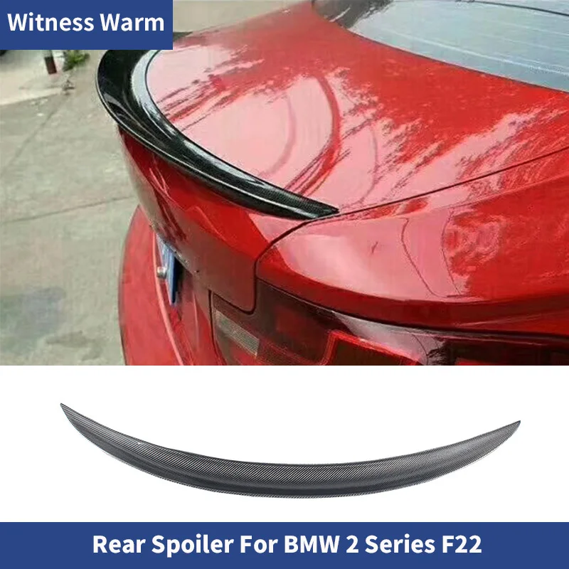 

carbon fiber Rear Wings Trunk Lip Spoiler for BMW 2 series F22 220i 218i M235i 240i