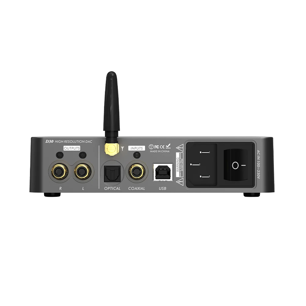 LOXJIE D30 Desktop Auricolare Partner HIFI Audio Digitale DAC e Amplificatore Per Cuffie AK4493EQ BLUETOOTH 5.0