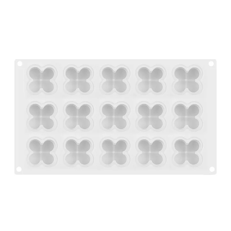 15 Rubik's Cube Buttons Silicone Mold Fondant Baking Paste  Cake Decorating Polymer Kitchen Candy Super Supplies