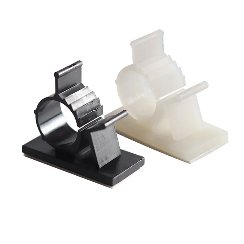 10 Chiếc Tự Dán Cáp Kẹp Quản Lý Sạc Dây Nguồn Tổ Chức Giữ Dòng Cố Định Kẹp Xe PC tivi