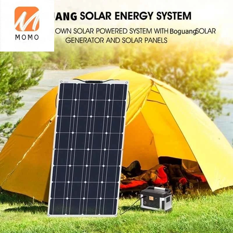 18V 300W Solar Panel PET Flexible Solar Power Charger Boat RV Camping Car Battery Solar Cell Panel Kit Energy Charge Systems 18V view 2