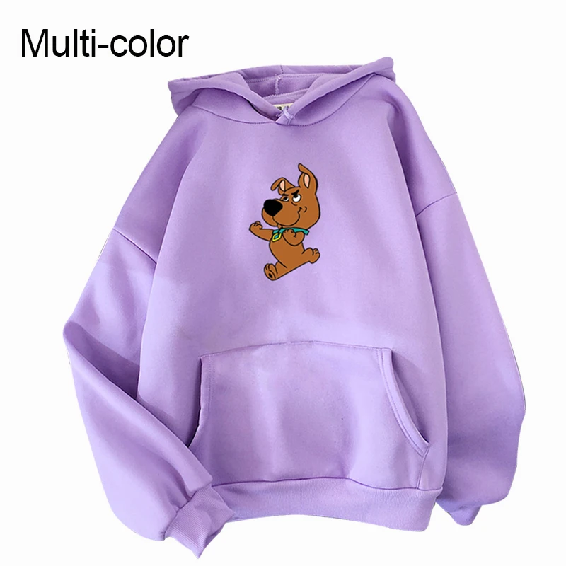 

Hoodie Cute Dog Print Sweatshirt Winter Women's Hoodies Full Sleeve Kawaii HoodieWomen Hoody Female Itself Sudaderas Mujer