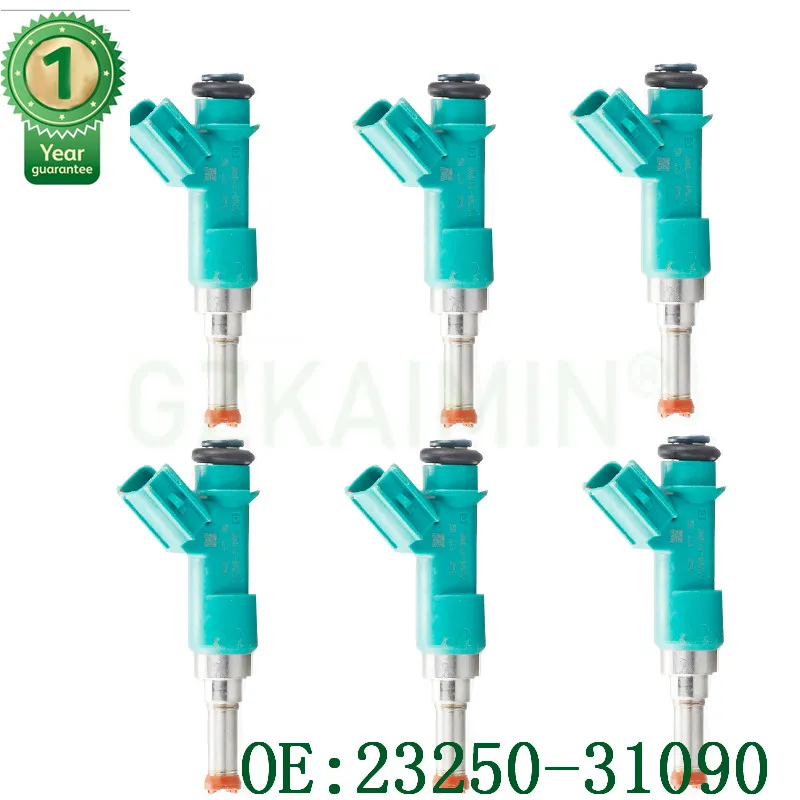 

6x flow match Fuel Injectors Nozzle Camry RAV4 For Lexus for Toyota Highlander 23250-31090 23209-31090 2325031090 2320931090