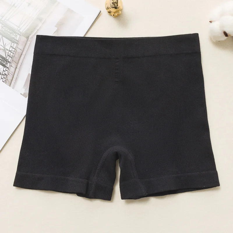 Women Safety Shorts Pants Seamless High Waist Panties Lady Seamless Boyshorts Pants Girls Slimming Underwear