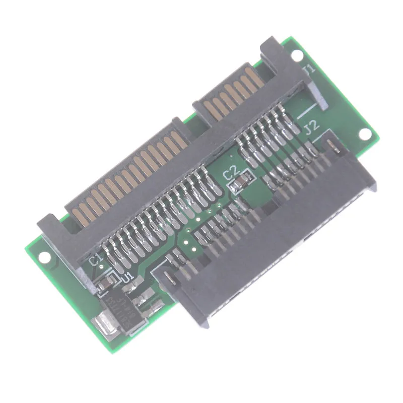 Novo adaptador para micro sata hdd ssd 1.8 v para 3.3 tamanhos 22pin sata 5v