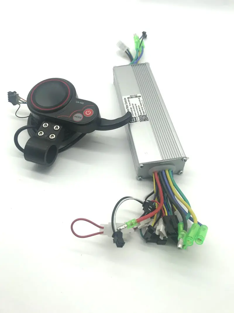 

36V 350W Controller For Electric scooter and LH100 Electric Scooter Display 48V Dual Motor Controller Electric Bike Controller