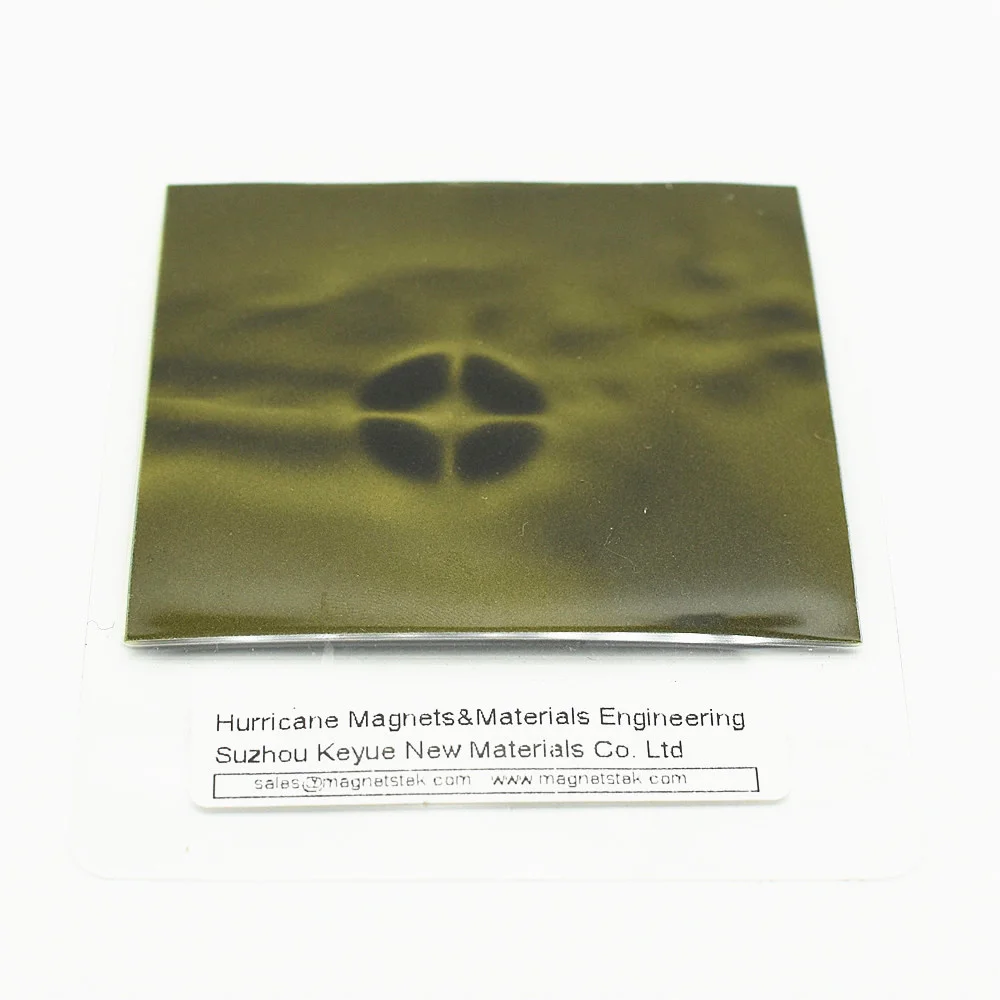 Magnetic Field Graphics Magnet Poles Testing Film Magnetism Area Observation Card Magnet Magic Polar Japan Imported