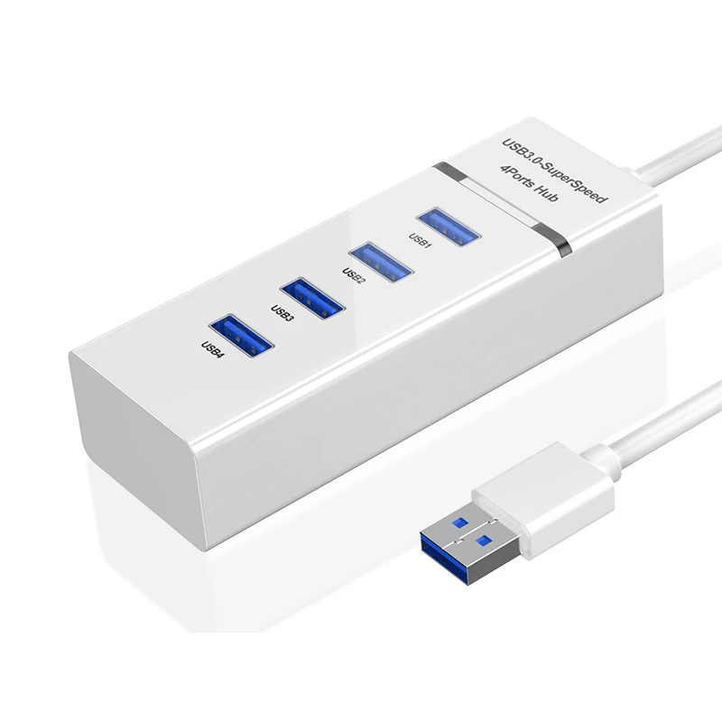 4 Ports Splitter Multi USB Hub USB 3,0 Splitter 5Gbps High Speed Micro Ladung Power Für Computer Laptop Desktop PC Hub USB 3,0