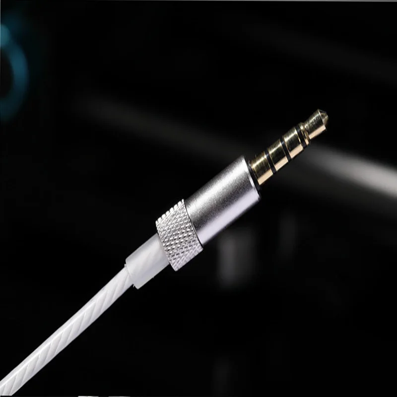 4 Color 3.5mm Jack DIY Earphone Audio Cable Controller Repair Replacement Headphone 18 Copper Core Wire