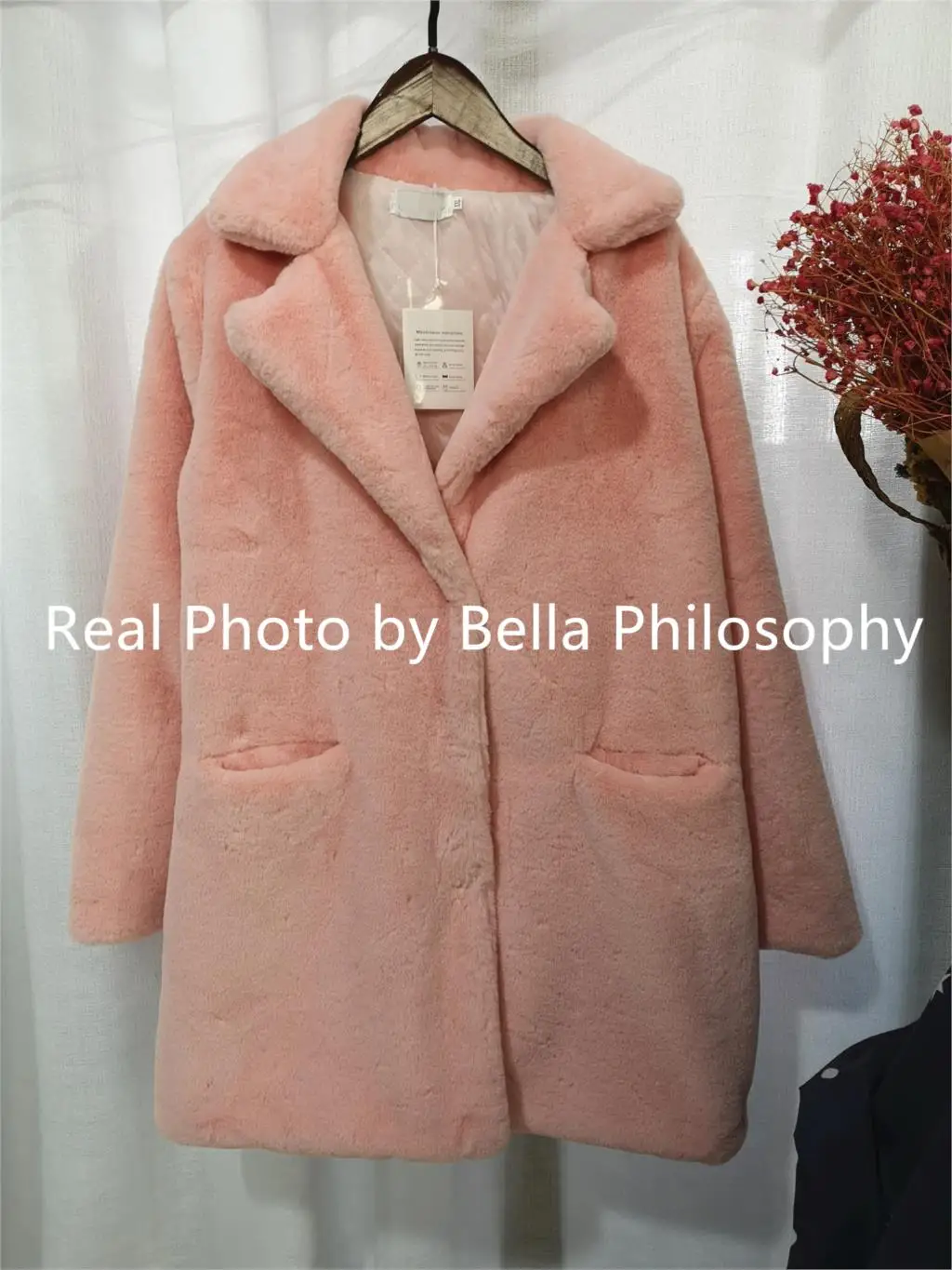 2023 Women Mink Faux Fur Coat Turn Down Collar Winter Warm Fake Fur Lady Coat Casual Jacket меховая куртка халат длинный с мехом