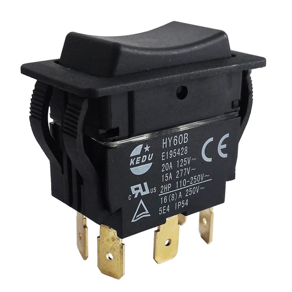 

HY60B KEDU Кнопочные переключатели включения-выключения для станкового оборудования, 6 контактов