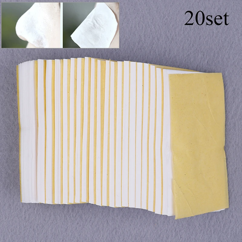 600 Stks/partij Papier Comedondrukker Huidverzorging Mee-eter Neus Strips Cleaner Unisex Papier Nasale Spot Sticker Voor Vrouwen