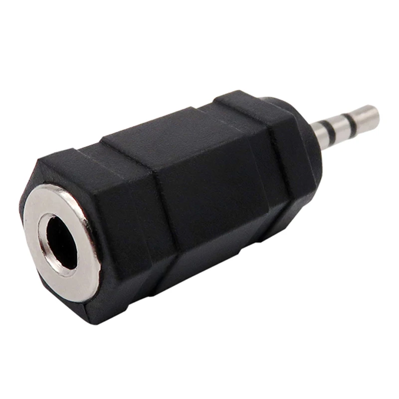 Audio adapter 3.5mm female to 2.5mm male converter 3.5 f/ 2.5 m aux convert adapter