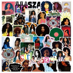 10/30/50PCS Chanteur SZA Graffiti Autocollants Classique Jouet Réfrigérateur Bagages Planche À Roulettes Étanche Guitare BRICOLAGE Cool Autocollants Enfants Autocollant 1