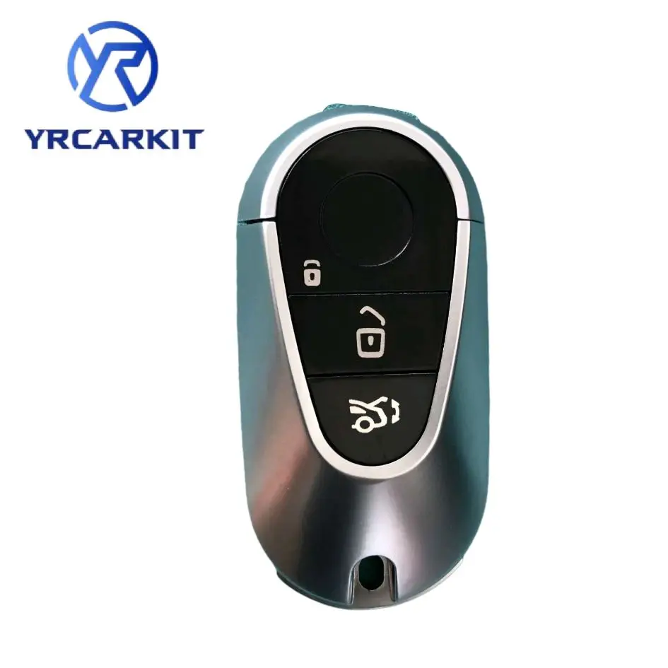 New Product Universal Keyless Entry Kit Smart Remote car key Modified Refit Alloy Key Case shell Original 1:1 design